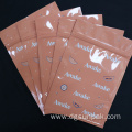 Waterproof laminated cosmetic packaging bags